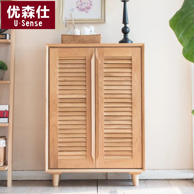 小北欧——原木风格 斗柜，鞋柜、餐边柜